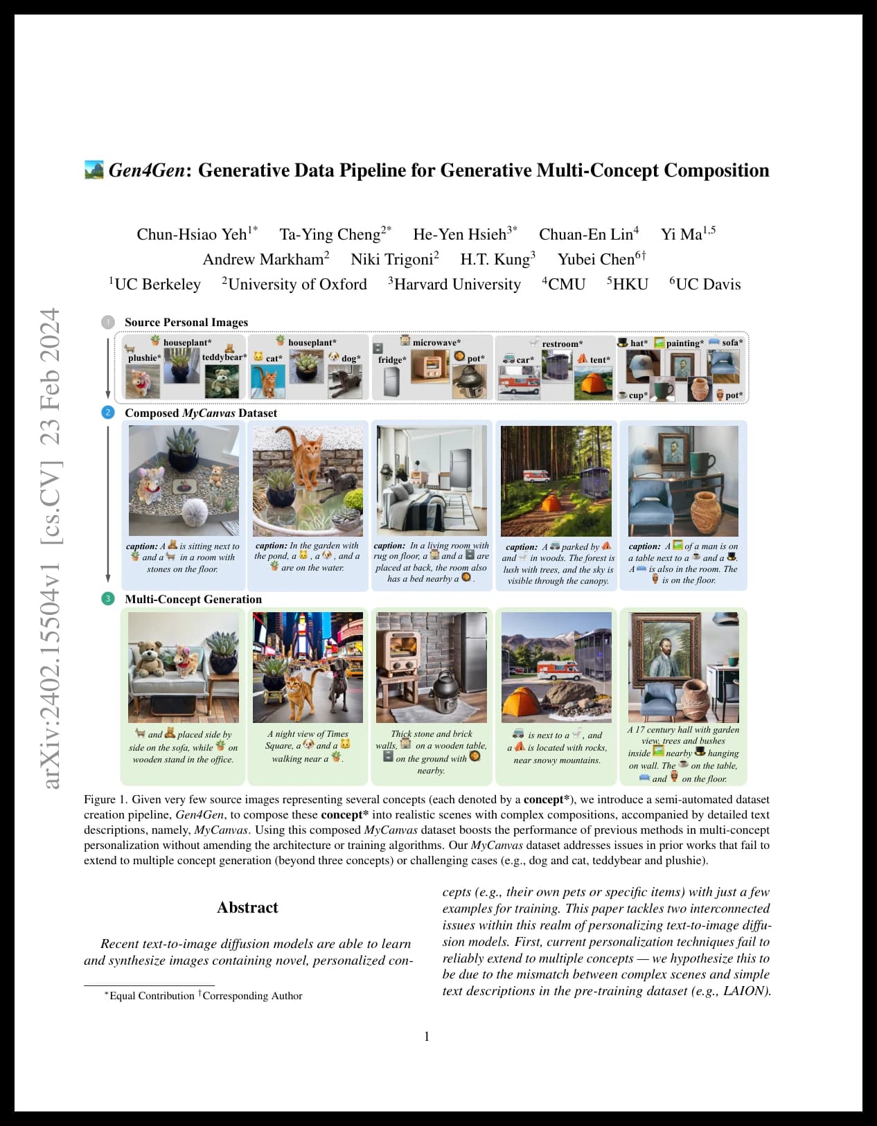 Gen4Gen: Generative Data Pipeline for Multi-Concept Composition
